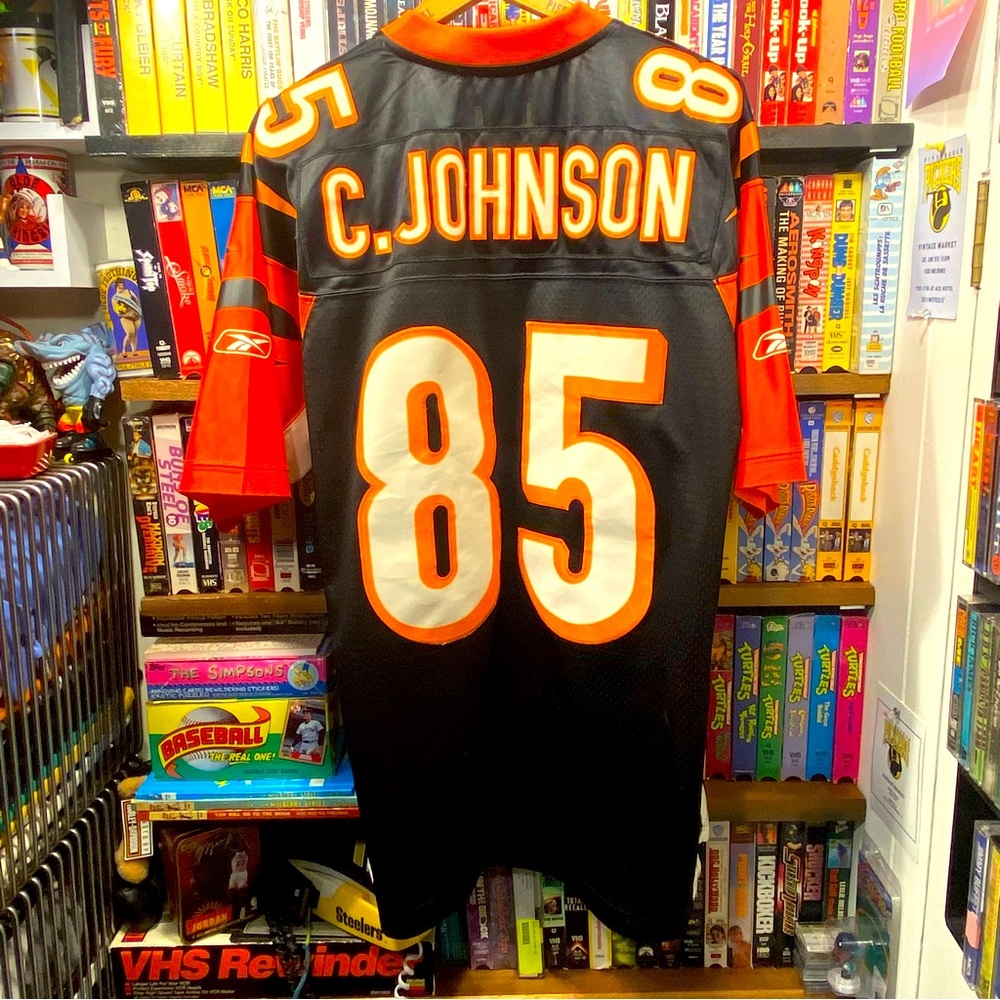 M. VINTAGE BENGALS CHAD JOHNSON PRE OCHO CINCO 2X LENGTH
